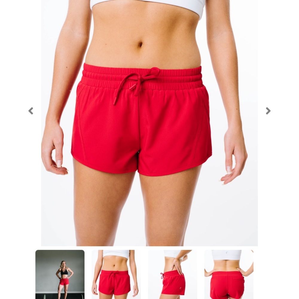 Red velocity shorts